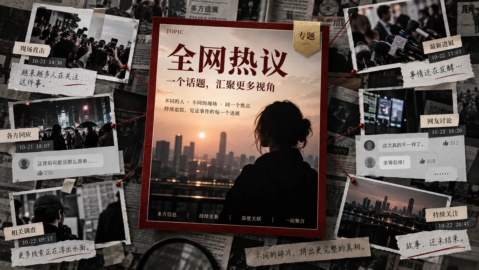 短视频片段与完整上下文对照